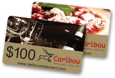 Caribou Restaurant Gift Cards