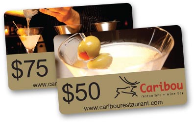 Caribou Restaurant Gift Cards